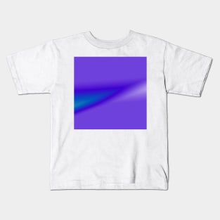 BLUE PURPLE TEXTURE ART Kids T-Shirt